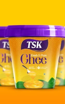 TSK Ghee Container